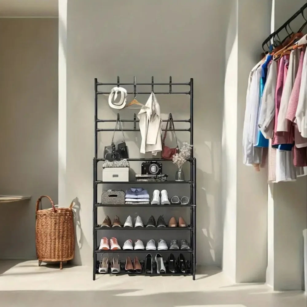 Black Metal Multipurpose Rack/Organizer